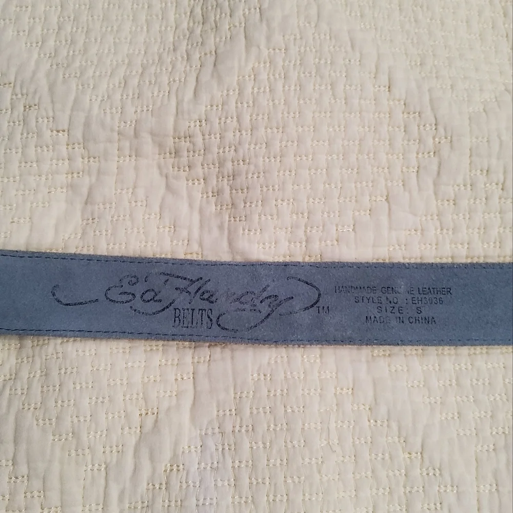 Ed Hardy Vintage Embroidered Belt Size S